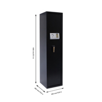 5 Metall pistole Safe Cabinet Gun Lagers chrank Home Safety Digital Lock Gun Safe Für die Sicherheit