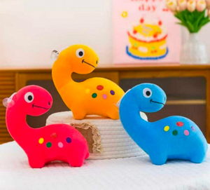 Juguete de peluche de dinosaurio azul de 18Cm, animal de peluche suave para decoración de dormitorio de niños, regalo de cumpleaños, diseño moderno, Unisex - Product Image 3