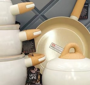 Batterie de cuisine forgée 9 pièces : <span class=keywords><strong>Casserole</strong></span> 16 cm, Casseroles 20, 24, 28 cm, Poêle à frire 24 cm – Ustensiles de cuisine sains de haute qualité – Vente directe usine OEM Chine - Product Image 6