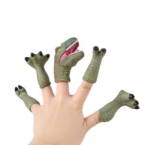 Juguetes Educativos de Animales de PVC, Set de Marionetas de Dedo de Dinosaurios, Regalo para Niños, Juguetes de Aprendizaje, Venta al Por Mayor - Product Image 3