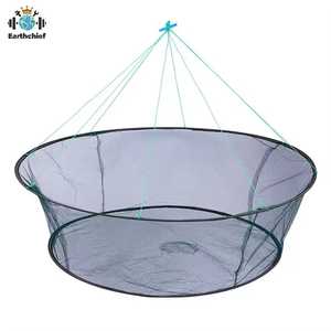 Nouvelle Arrivée Yiwu : Grand Épuisette Pliante <span class=keywords><strong>pour</strong></span> la Pêche en <span class=keywords><strong>Mer</strong></span> et en Eau Douce, Idéale <span class=keywords><strong>pour</strong></span> la Pêche aux Appâts (Crevettes, Crabes, Écrevisses) et comme Matériel de Pêche. - Product Image 1