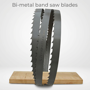 Sierra de cinta bimetálica de alta calidad para aserradero industrial, sierra de cinta bimetálica M42 multiusos para trabajar la madera y cortar troncos - Product Image 2