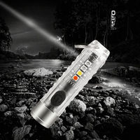 Senter USB Mini AA Isi Ulang Tahan Air IP66 400 Lumens LED Darurat untuk Berkemah & Memancing Senter Daya Tinggi