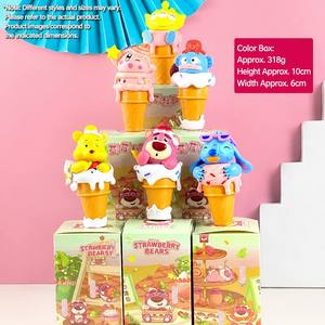 Prominenten-Themen PVC Eiscreme Erdbeer-Bär Stitch Blind Box Schreibtisch-Figur 6 Varianten Unisex Schwangerschaftsgeschenk - Product Image 6