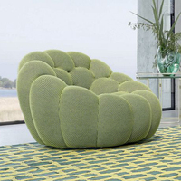 Canapé Bulle Modulable Direct Usine en Tissu Français, 1 2 3 Places, Style Bobois, Collection Mobilier