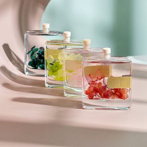 Bán Buôn Tùy Chỉnh Thủy Tinh Cho <span class=keywords><strong>Reed</strong></span> Khuếch Tán Thiết Lập Màu Hoa Whit Hộp Sola Hoa Các Nhà Sản Xuất Trang Trí Fibre Xe Bộ Quà Tặng - Product Image 6