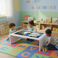 Écran tactile multimédia Android tout-en-un de 55 pouces, affichage interactif intelligent pour table, infrarouge capacitif, pour KTV