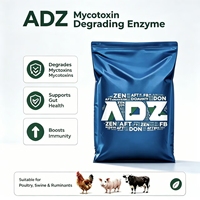 Inhibe les champignons nocifs, améliore la santé intestinale des porcs et des poulets. Enzymes dégradatrices de mycotoxines à large spectre.
