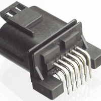 Conector original JAE MX23A12NF1 de 2,5 mm de paso, 12 pines de doble fila para placa, serie MX23A