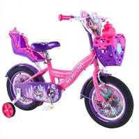 SY Vélo pour filles à prix abordable, 12 et 16 pouces, rose, vélo enfant à une vitesse, bicyclette pour enfants