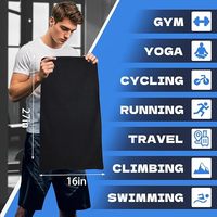 Serviette de sport à prix d'usine en promotion - Absorption et séchage rapides avec super fibres - Personnalisable avec logo