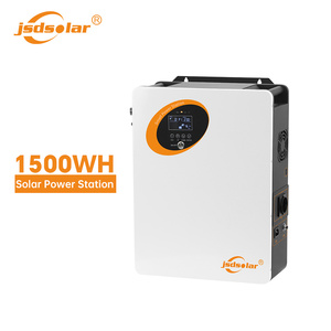 Jsdsolar - <span class=keywords><strong>Sistema</strong></span> de Energía <span class=keywords><strong>Solar</strong></span> Fuera de la Red de 1500W, 3kW, 5kW con Batería de Litio, Inversor, Controlador de CC a CA de 1200W para Uso Doméstico - Product Image 4