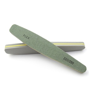 Lima de uñas de doble cara con forma de rombo, grano 80, herramienta pulidora para manicura, pedicura y arte de uñas - Product Image 5