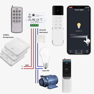 Konst 220V 10A tuya wifi thông minh chuyển đổi ứng dụng và <span class=keywords><strong>RF</strong></span> 433Mhz bằng giọng nói điều khiển từ xa on/off nhà thông minh cuộc sống thông minh chuyển đổi - Product Image 2