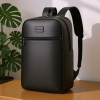 Sac à dos professionnel en cuir PU imperméable, grande capacité, tendance, pour homme, idéal pour ordinateur portable - Vente chaude
