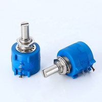Potentiomètre rotatif à fil bobiné WXD3590, rhéostat 1K 2K 5K 10K 20K 50K 100K Variantes