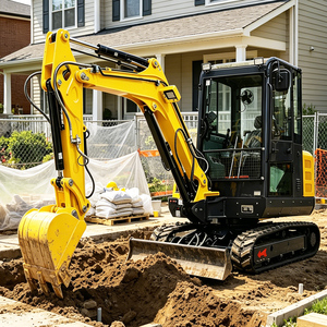 Mini Excavadora con Envío Gratuito, Motor con Certificación CE y EPA, Excavadora de Orugas de 3.5 Toneladas, Pequeña, para Granja, en Venta - Product Image 6