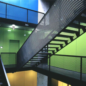 Grillage en acier expansé moderne et durable en aluminium avec motif diamant pour la protection des gouttières d'hôtel - Product Image 6