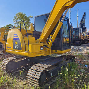 รถขุดดิน Komatsu แบบใช้แล้วรถขุดตีนตะขาบขนาดเล็ก70 8 Pc70-8 Pc70<span class=keywords><strong>มือ</strong></span><span class=keywords><strong>สอง</strong></span> - Product Image 4