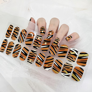 Kikilee 2023 nouveau Offre Spéciale vente en gros Design personnalisé beauté Nail Art bandes d'ongles chromées Gel vernis Gel ongles enveloppes bébé boomer - Product Image 2