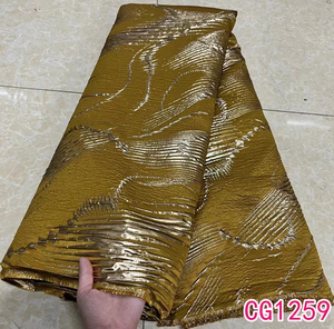 Fashion Jacquard <strong>Fabric</strong> New Arrival African Brocade <strong>Lace</strong> <strong>Fabrics</strong> <strong>Orange</strong> Jacquard <strong>Lace</strong> <strong>Fabric</strong> for Suit - Product Image 3