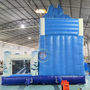 <span class=keywords><strong>Castillo</strong></span> Inflable de Juegos con Tobogán, Diseño de <span class=keywords><strong>Frozen</strong></span>, para Uso Comercial - Product Image 6