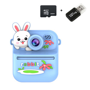 Cámara instantánea para niños (nueva): Impresión de <span class=keywords><strong>fotos</strong></span> instantáneas, cámaras frontales/traseras duales, pantalla HD de 2,4 ", mini portátil, logotipo personalizable - Product Image 6