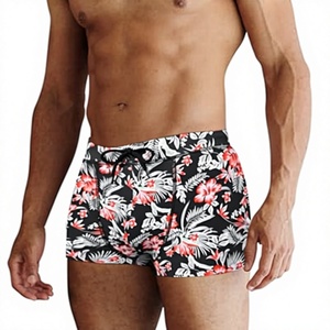 MLY <b>Mens</b> Woven Drawstring Mid Waist Casual Swim <b>Trunks</b> Shorts Hot Shorts Breathable Waterproof Custom OEM Brand - Product Image 3