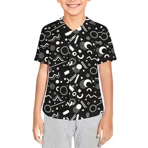 Produttore professionale a buon mercato per bambini uniformi da Baseball Logo magliette sportive per bambini all'ingrosso maglia uniforme da Baseball con caldo