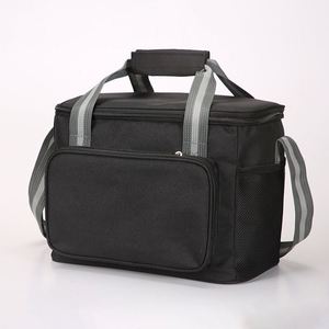 <b>Cheap</b> Travel <b>Gift</b> Picnic Compartment 6 Bottles of Wine Transport Black Sewing Non-woven Carrier <b>Bags</b> Jiahao - Product Image 6