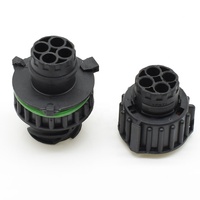2 Pin Way AMP Automotive Female Male Waterproof Connector Wire Electrical Round Plug 1-967325-3