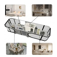 Maison Capsule Spatiale Préfabriquée Carrée de Luxe Respirante, Mini-Maison Modulaire Moderne, Garantie 1 An pour Appartement, Villa, Extérieur