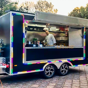Camion de restauration rapide avec cuisine complète, remorque de restauration, conteneur pour pizzas et burgers, restaurant-bar à vendre aux États-Unis et en Australie - Product Image 2