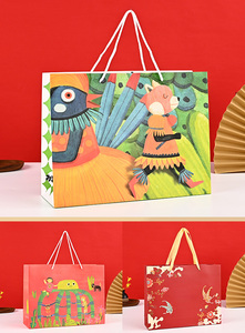 Sac en carton laminé mat brun kraft de luxe personnalisé avec logo, grand, moyen, cadeau, solide, emballage pour <span class=keywords><strong>magasin</strong></span> de vêtements - Product Image 5