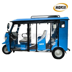 2024 Hokii nueva llegada Elion 6 asientos Triciclo de pasajeros alimentado por combustible Taxi Tuk Bajaj triciclo para adultos 3 ruedas Ev Rickshaw - Product Image 2