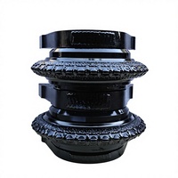 Cutter à disque central double TCI en acier forgé sur mesure OEM Dunrui certifié ISO9001 de 12 à 15 pouces pour machine de tirage de tuyaux