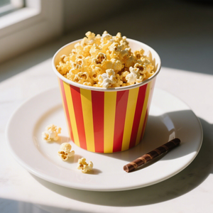 ถังใส่ป๊อปคอร์นไก่<span class=keywords><strong>ทอด</strong></span>ถ้วยกระดาษพิมพ์ลายแบบกำหนดเอง - Product Image 5