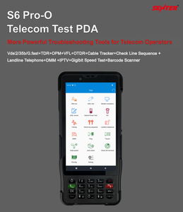 SENTER S6Pro-O <b>Android</b> 13 5G Telecom test Pda, Fiber and Copper Testing Multi-meter Industrial PDA, Iptv, <b>TV</b> Simulation - Product Image 2