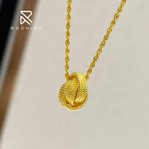 Collar de pompón Vintage Rochime, joyería fina de Plata de Ley 925 para mujer - Product Image 4