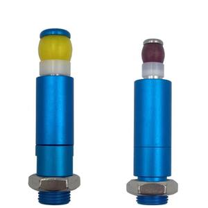 แขนหุ่นยนต์ขยายขนาด รองรับด้วยลมภายใน กระบอกลมขนาดเล็ก PZG14-6 PZG14-10 ตัวจับแบบนิ้วลม - Product Image 1