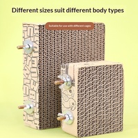 Jouet à mâcher en carton pour perroquet, jouet à déchiqueter pour perroquet, plateforme de jeu en carton ondulé pour oiseaux, accessoires de cage