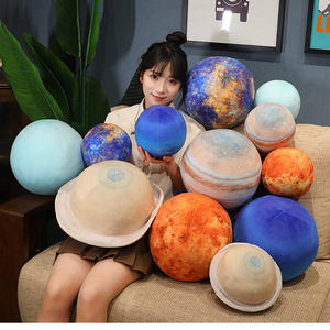 Jouets en peluche Planet Toys, 17cm, 27cm, pendentif, décoration de globe en peluche douce pour chambre d'enfant, cadeaux éducatifs sur le thème de l'espace - Product Image 5