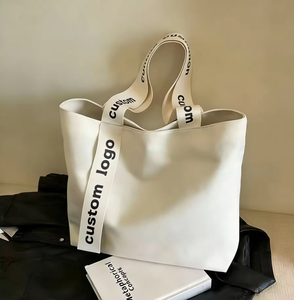 Wholesale Korean style student <b>canvas</b> <b>bag</b> with zipper inner <b>bag</b>, fashionable <b>canvas</b> tote <b>bag</b> suitable for casual crossbody <b>bag</b> - Product Image 5