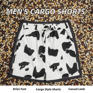 Shorts Cargo Décontractés pour Hommes, Tissés Unis avec Fermeture Éclair, pour le Sport, la Course et le Streetwear – Vente en Gros OEM Personnalisée - Product Image 2