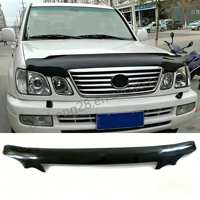 Déflecteur de capot pare-insectes pour Lexus LX470 Land Cruiser 100 Cygnus 1998-2007, protection de capot en acrylique fumé