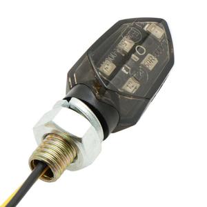Adecuado para <span class=keywords><strong>Kawasaki</strong></span> <span class=keywords><strong>Mini</strong></span> señal de giro para motocicletas. 5 intermitentes LED. Luces de giro pequeñas de modificación direccional LED. - Product Image 5