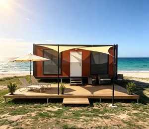 Economical Fast Assemble Container House Prefab Modular Bungalow with Kitchen Bathroom CE Approved for Camping Glamping Villa - Product Image 1
