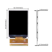 Modul Layar LCD TFT 2.4 Inci Antarmuka SPI Layar Sentuh Kecerahan Tinggi Tampilan HMI untuk Sistem Kontrol Tertanam Arduino ESP32