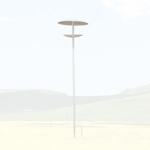 Mangeoires d'oiseaux JH-Mech pour l'extérieur Support de mangeoire à oiseaux en métal à plaque amovible résistant aux intempéries et réglable en hauteur - Product Image 1