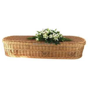 <span class=keywords><strong>Cercueil</strong></span> en saule tressé durable et biodégradable, <span class=keywords><strong>cercueil</strong></span> en <span class=keywords><strong>osier</strong></span> naturel pour commande en gros de fournitures funéraires - Product Image 1
